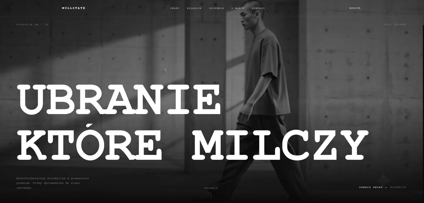 NULLSTATE — premium streetwear demo